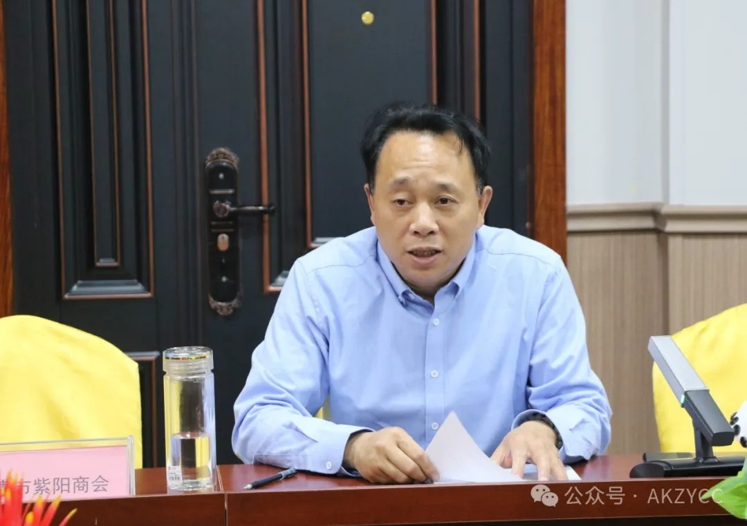 安康市河南商会监事长孟宗伟一行莅临安康市紫阳商会交流座谈，共话友好合作